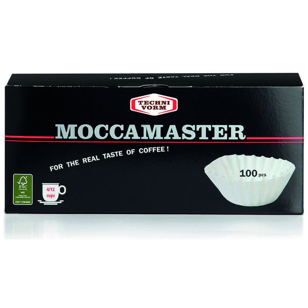 Moccamaster Moccamaster Runde kaffefiltre Ø 11 cm ❤ produktbillede i kategorien Kaffefilter