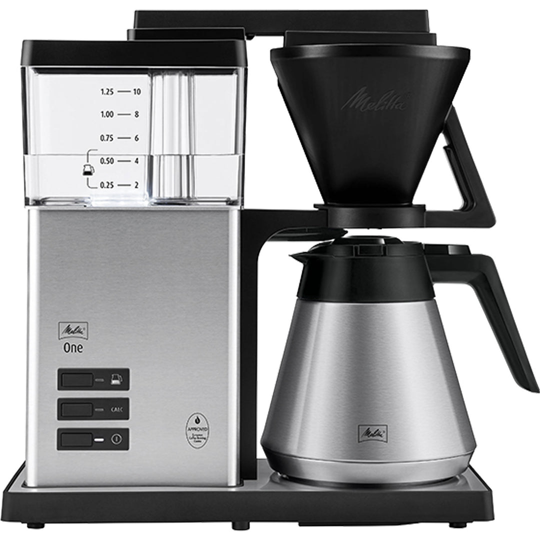 Melitta Melitta One Therm kaffemaskine, rustfrit stål ❤ produktfoto i kategorien Kaffemaskiner