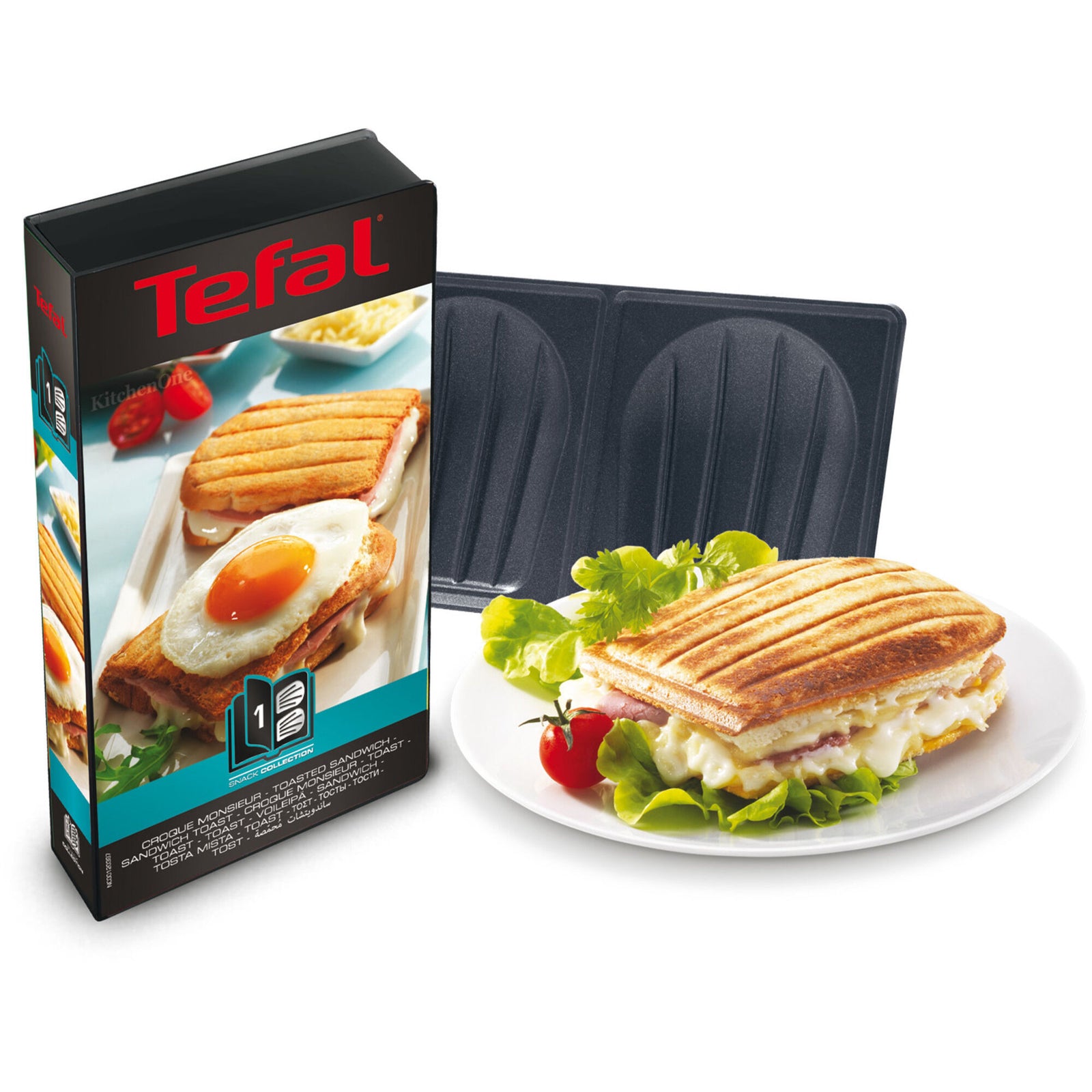 Tefal Tefal Snack Collection plader: Ristet sandwich (1) ❤ produktfoto (Tilbehør)