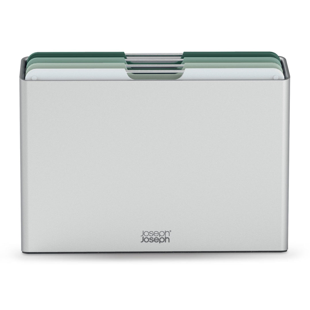 Joseph joseph Joseph joseph Folio Sage Editions skærebrætter med etui 4 stk, 26 x 36 cm – produktvisning (Skærebrætssæt)