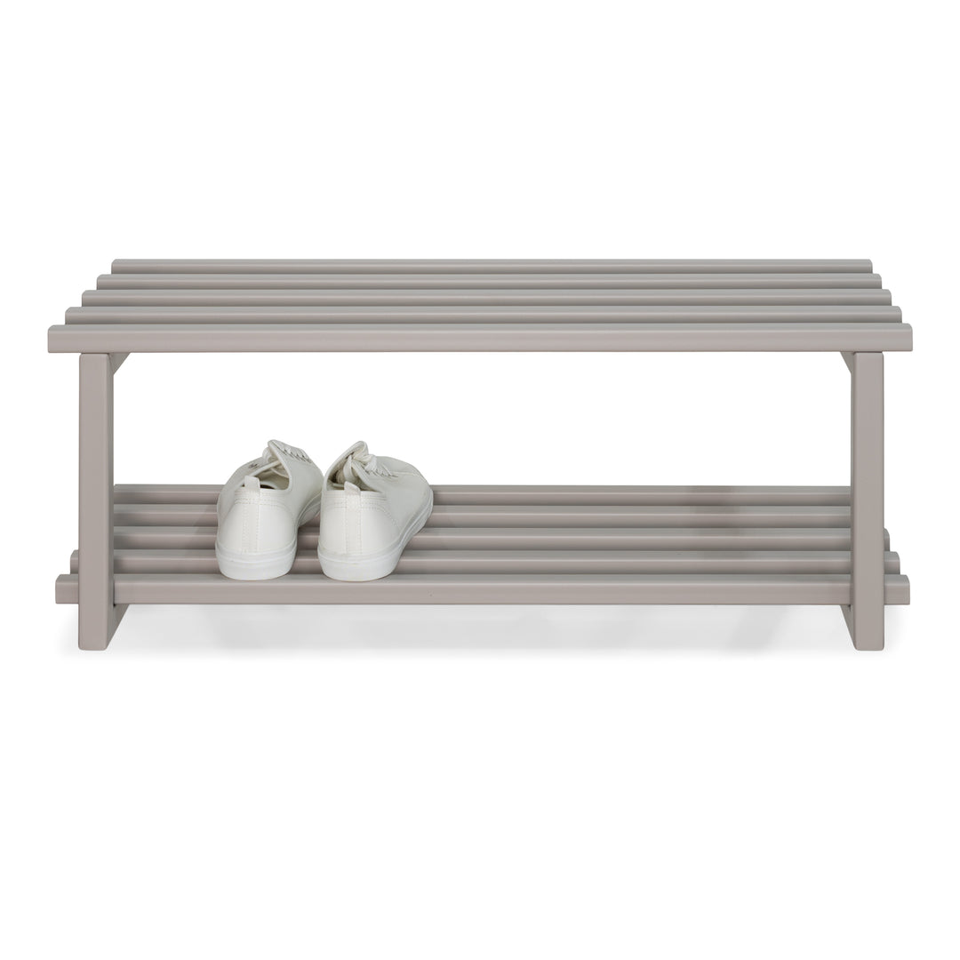 SPINDER DESIGN Rizzoli/Marco Color Edition skohylde m. 2 hylder silky taupe stål B:71