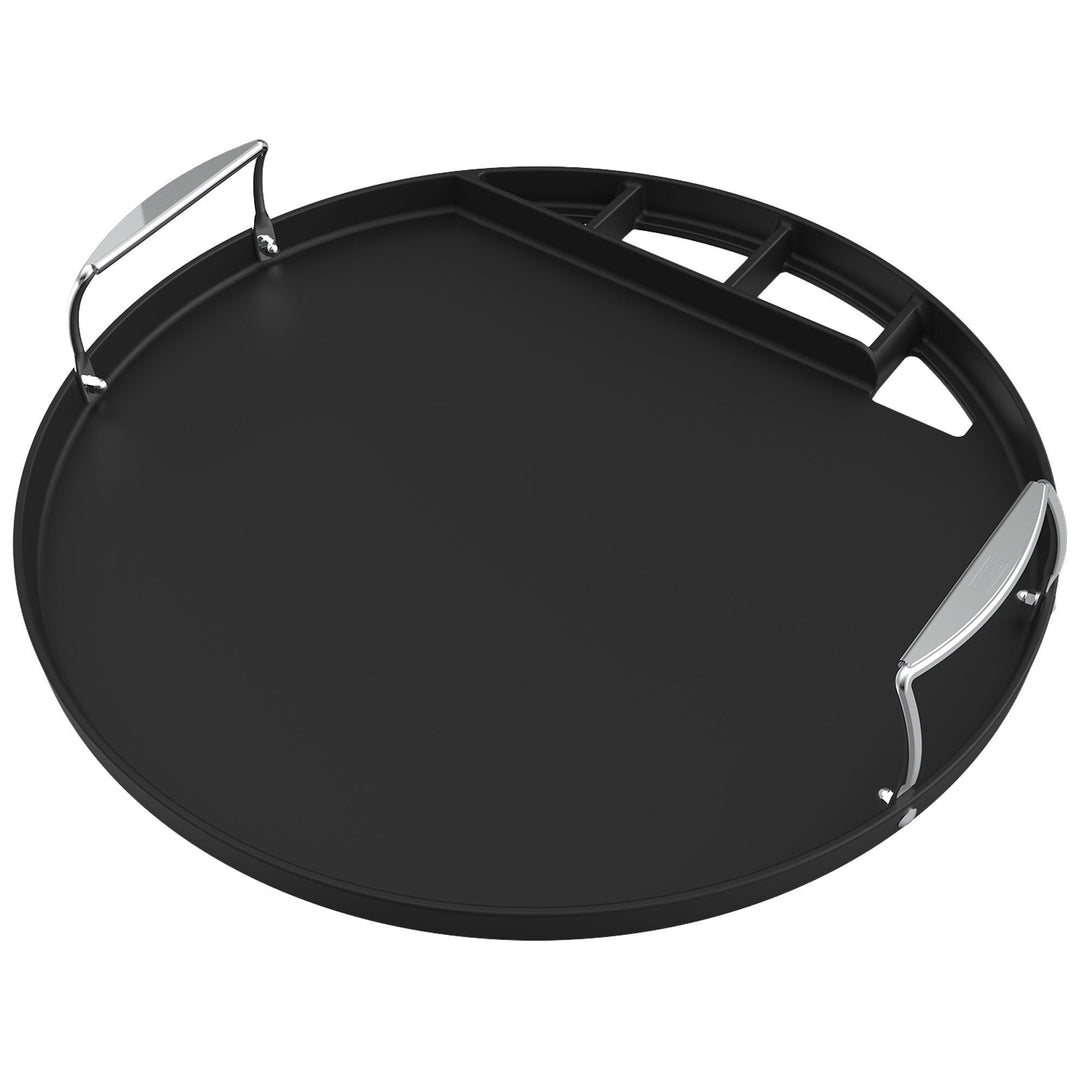 Weber Weber Stegplade Rund Fuldt Størrelse til 57cm kulgrillere – produktbillede (Stegeplade)