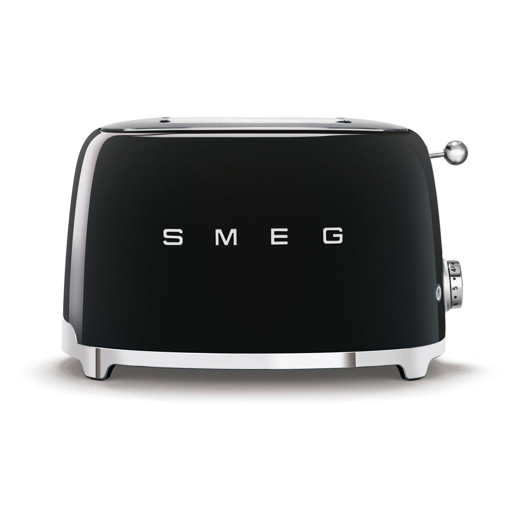 Smeg Smeg TSF01BLEU Brødrister sort ❤ frontbillede (Brødristere)