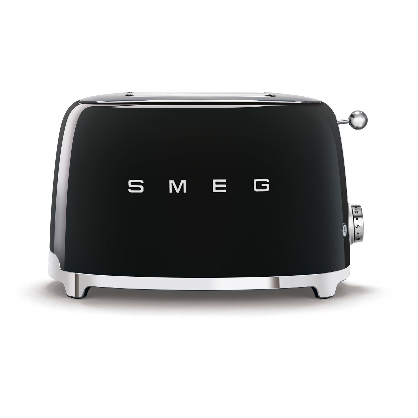 Smeg Smeg TSF01BLEU Brødrister sort ❤ frontbillede (Brødristere)