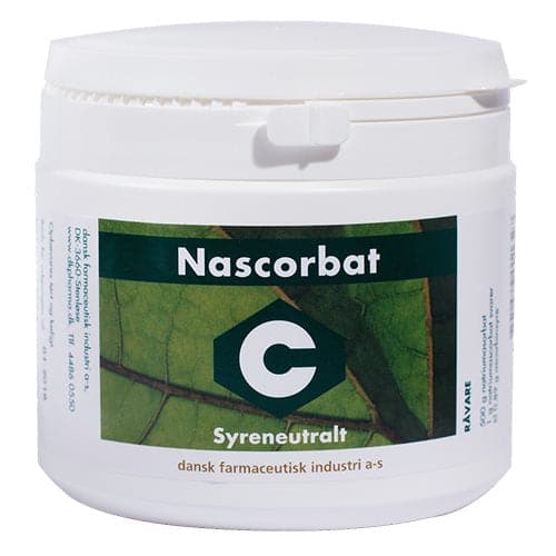 Se DFI Nascorbat Syreneutralt C-vitamin 500g. DATOVARE 03/2024 ❤ Stort online udvalg i KopK ❤ Hurtig levering: 1 - 2 Hverdage samt billig fragt - Varenummer: HG-3951-11 og barcode / Ean: '5701629011327 på lager - Udsalg på Dansk Farmaceutisk Industri Spar op til 64% - Over 322 kendte brands på udsalg