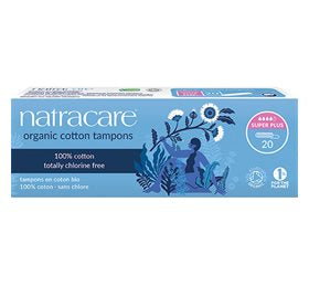 Detaljeret produktbillede af Natracare tampon 20 stk SUPER PLUS DATO 01/12-25 på tilbud
