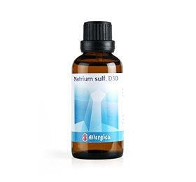 Produktbillede af Allergica Natrium sulf. D30 Cellesalt 10 50ml. på tilbud