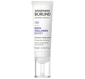 Detaljeret produktbillede af Annemarie Börlind Natu Collagen Boost Plumping Lip Serum 15ml. på tilbud