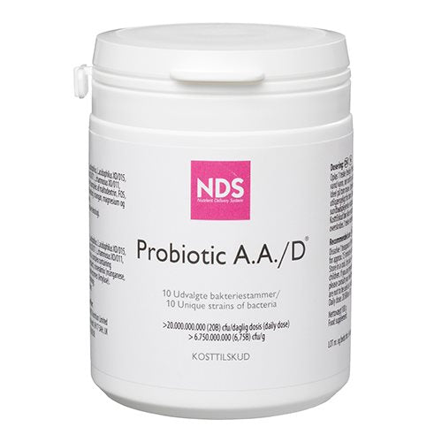 Produktbillede af NDS Probiotic A.A./D 100g på tilbud