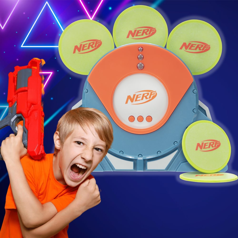 Produktbillede af Køb Nerf Elite Shot Disc Launcher (Kan også bruges til Gel Blasters) på tilbud
