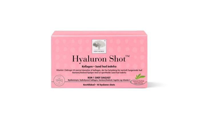 Produktbillede af New Nordic Skin Care Hyaluron Shot 10 x 15 ml på tilbud