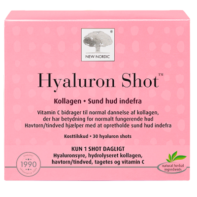 Produktbillede af New Nordic Skin Care Hyaluron Shot 30 x 15 ml på tilbud