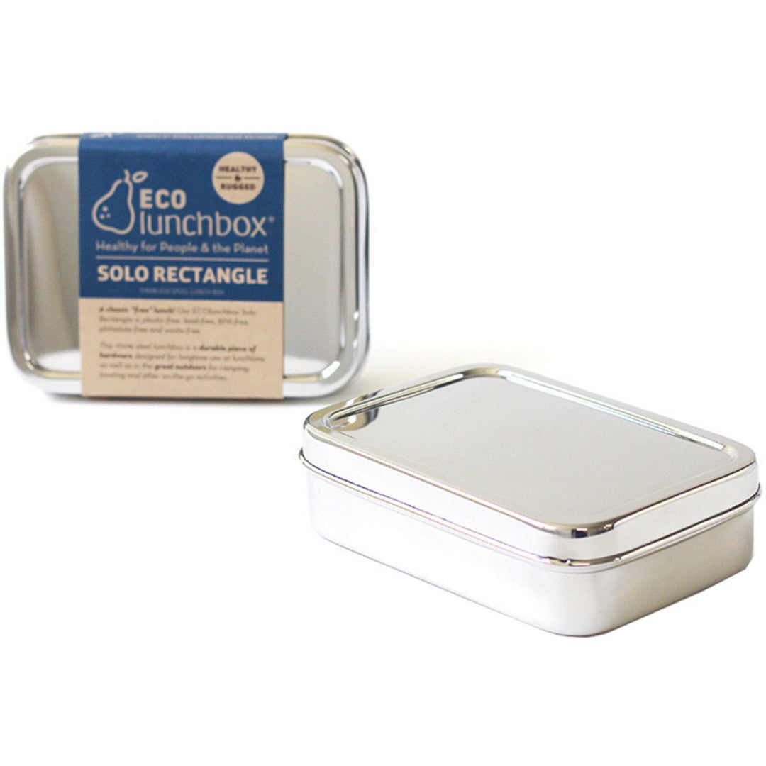 Eco lunchbox Eco lunchbox Solo Rectangle madkasse ❤ detaljebillede (Madkasse)