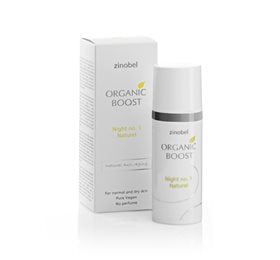 Produktbillede af Zinobel Night no. 1 Naturel natcreme Organic Boost 50ml. på tilbud
