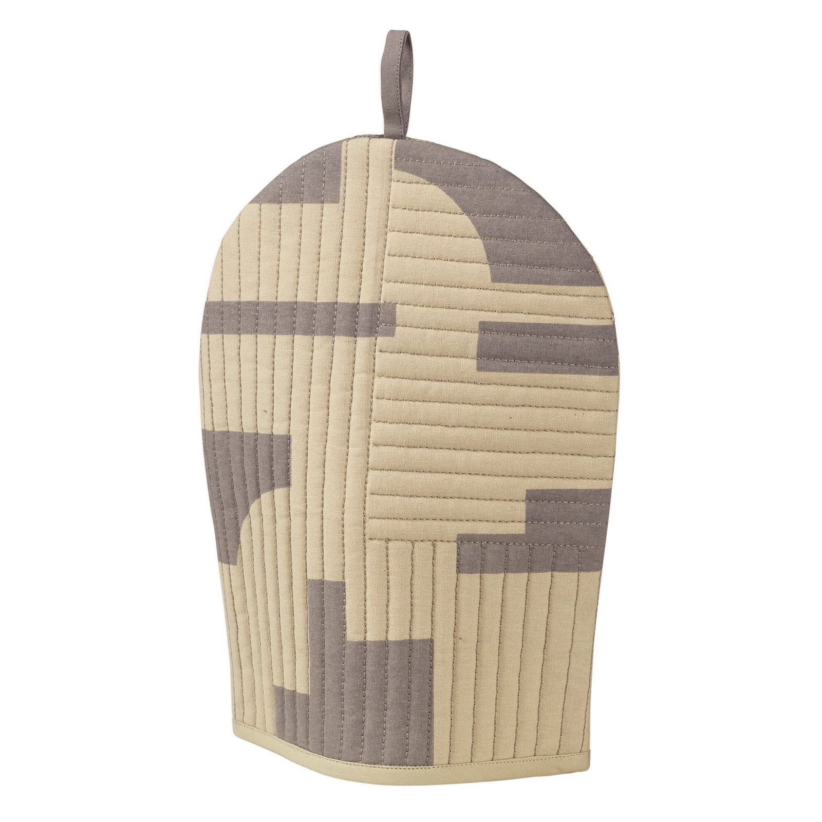 Broste Broste Karla tehætte 33 x 25 cm, grå – frontbillede (Tehætte)