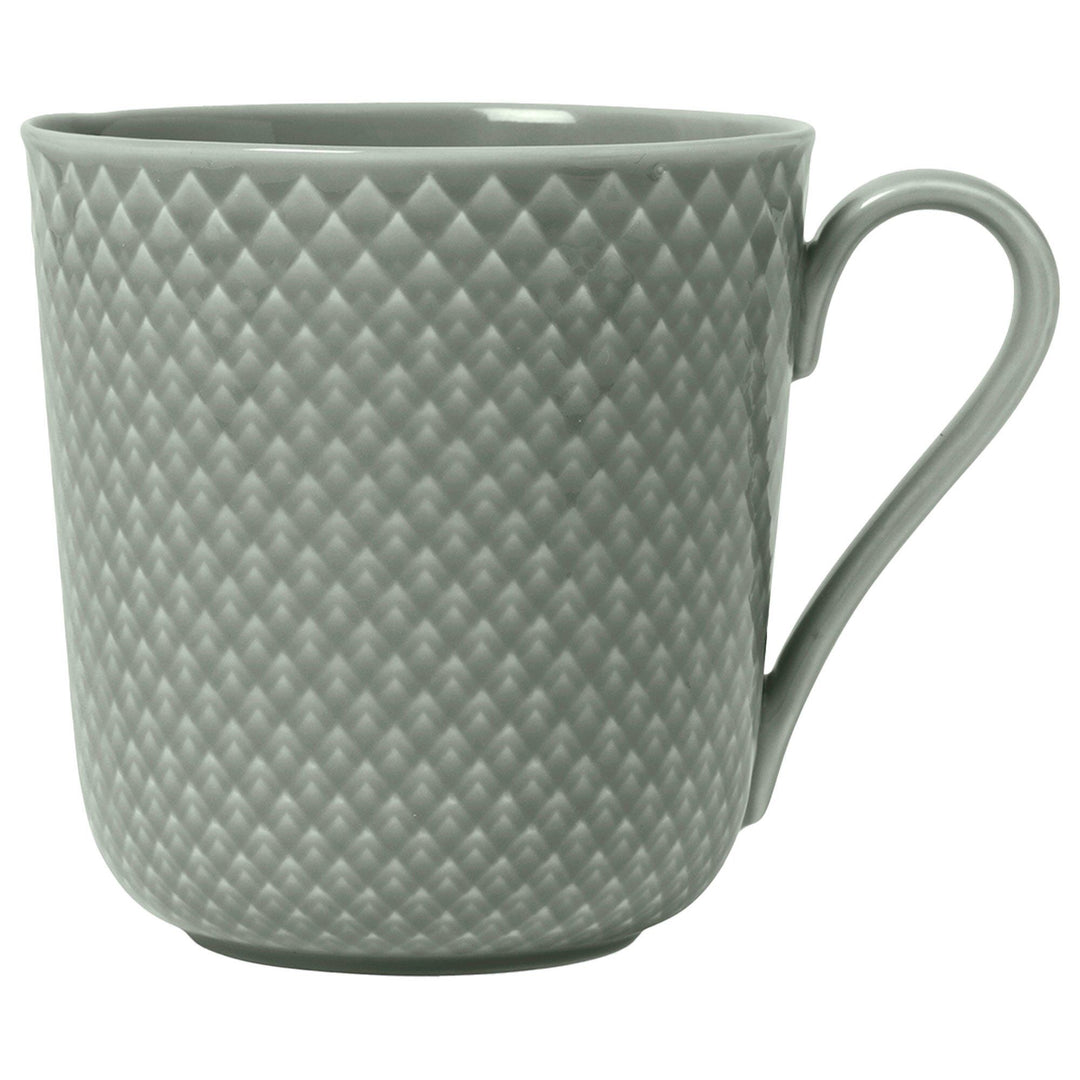 Lyngby porcelæn Lyngby porcelæn Rhombe Earth krus 39 cl, moss – produktbillede (Krus)