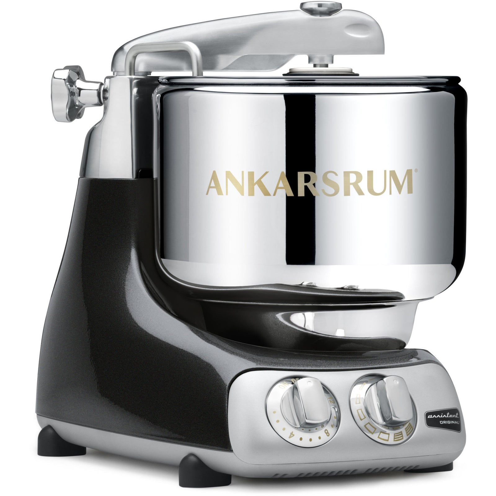 Ankarsrum Ankarsrum AKM 6230 køkkenmaskine black diamond – vinkelbillede (Røremaskiner)