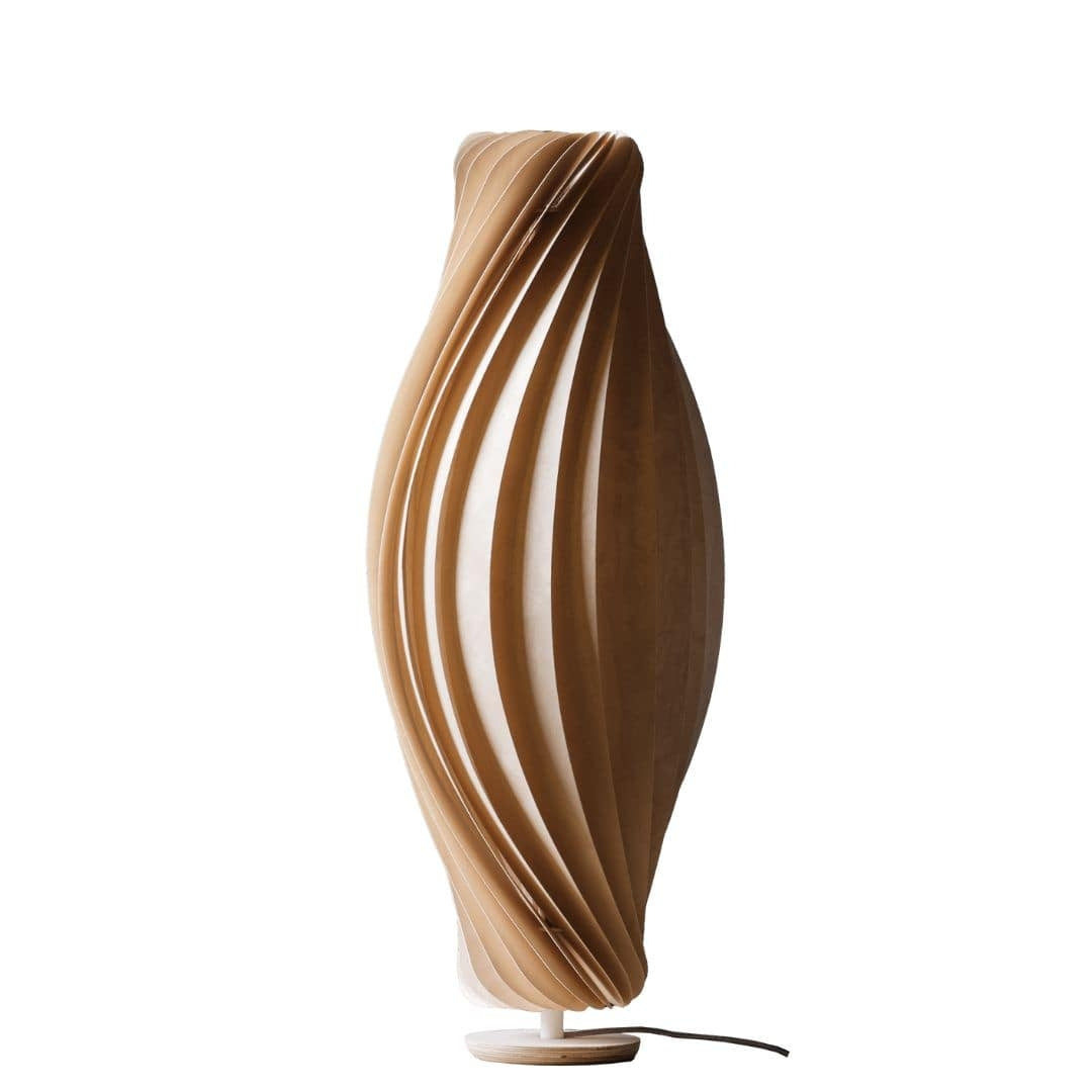 No. 111 Bordlampe Naturlig Birk H47 Tom Rossau