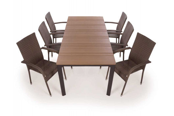 Produktbillede af Noah Geneve Dusty 2-line Havemøbelsæt 90x199 cm på tilbud i høj kvalitet