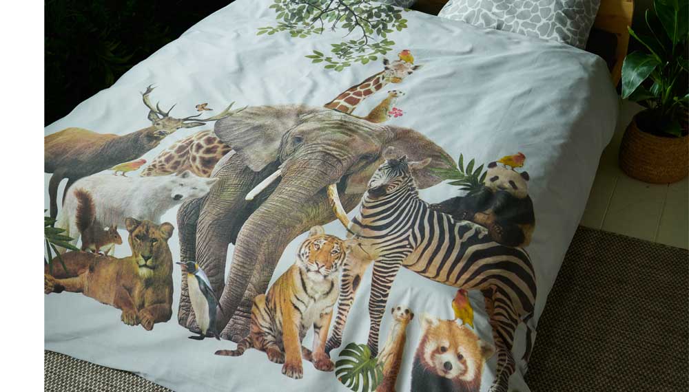 Produktbillede af Covers & Co Sengetøj Noah på tilbud i høj kvalitet
