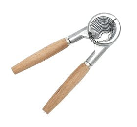 Detaljeret produktbillede af Nøddeknækker metal m. bøgetrægreb 19 cm på tilbud