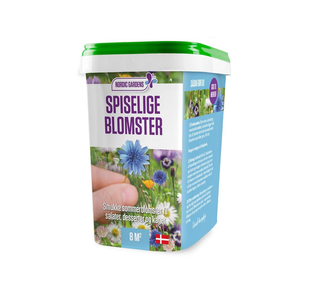 Produktbillede af Nordic Gardens blomsterblanding Spiselige Blomster 8 m2 på tilbud i høj kvalitet
