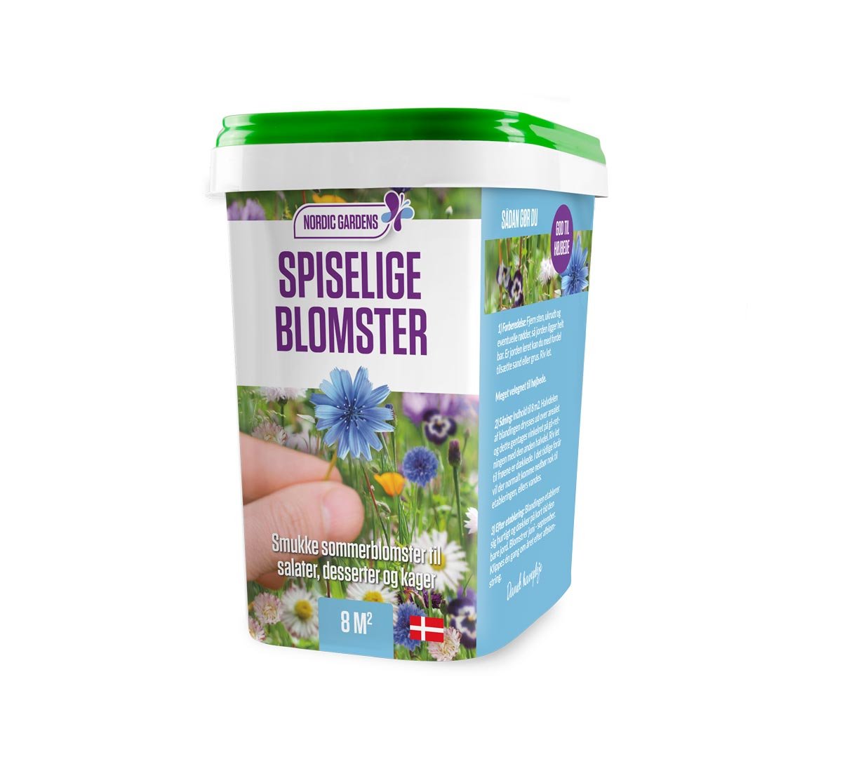 Produktbillede af Nordic Gardens blomsterblanding Spiselige Blomster 8 m2 på tilbud i høj kvalitet