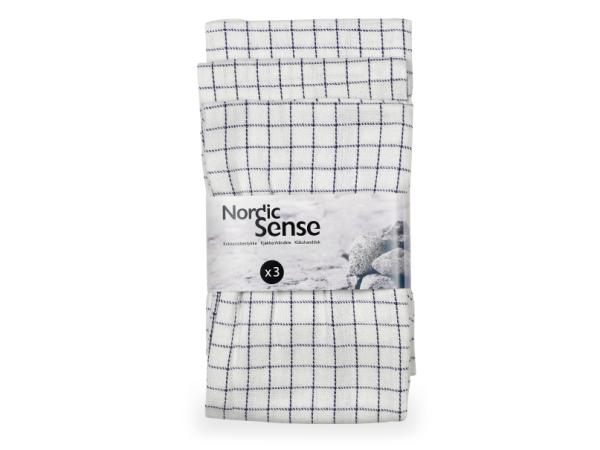 Produktbillede af Nordic Sense Kokkeviskestykker 80 x 50 cm 3 stk. i premium kvalitet