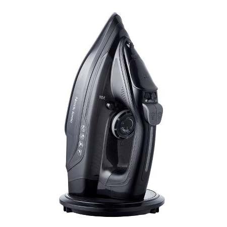 Produktbillede af Nordic Sense Ledningsfrit dampstrygejern 2200 watt Sort i premium kvalitet