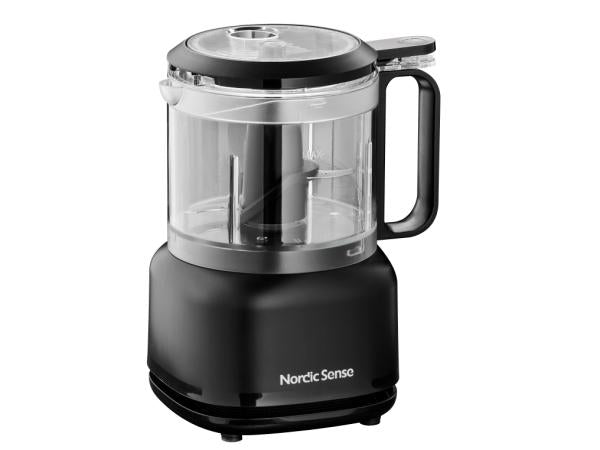 Produktbillede af Nordic Sense Minihakker 0,5 liter 250 watt Mat sort i premium kvalitet