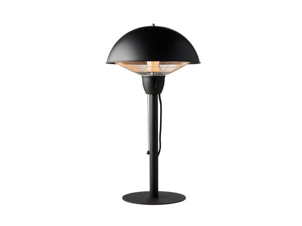 Produktbillede af Nordic Sense Terrassevarmer til bord 1500 watt Sort i premium kvalitet
