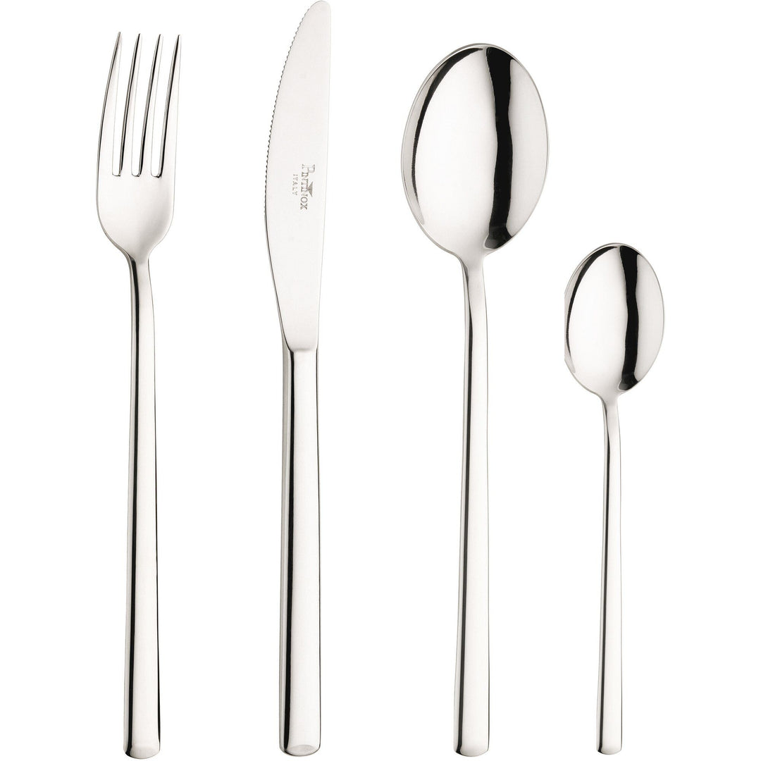 Pintinox Pintinox Synthesis bestiksæt 24 dele, sølv ❤ vinkelbillede (Bestikssæt)