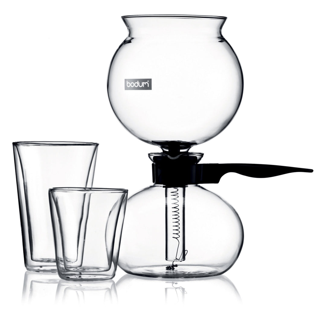 Bodum Bodum PEBO vakuum kaffebrygger, sort – frontbillede (Kaffemaskiner)