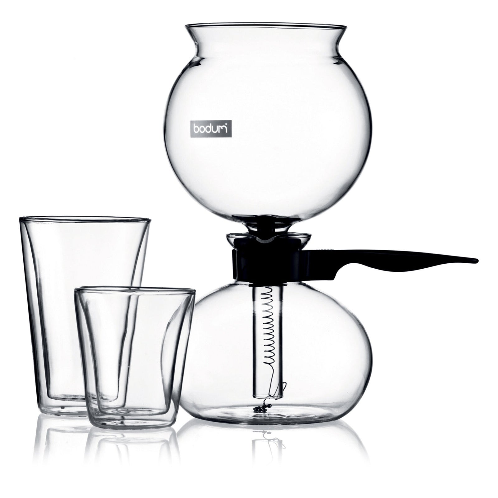 Bodum Bodum PEBO vakuum kaffebrygger, sort – frontbillede (Kaffemaskiner)