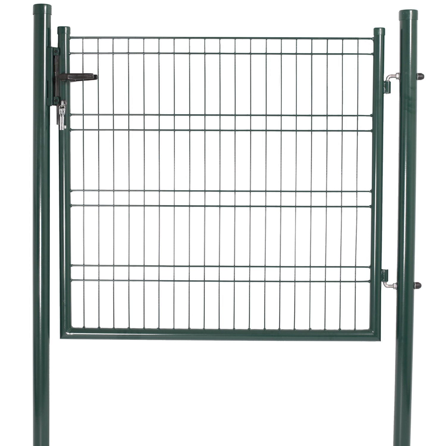 Produktbillede af Låge for panelhegn 103 x 118 cm grøn på tilbud i høj kvalitet