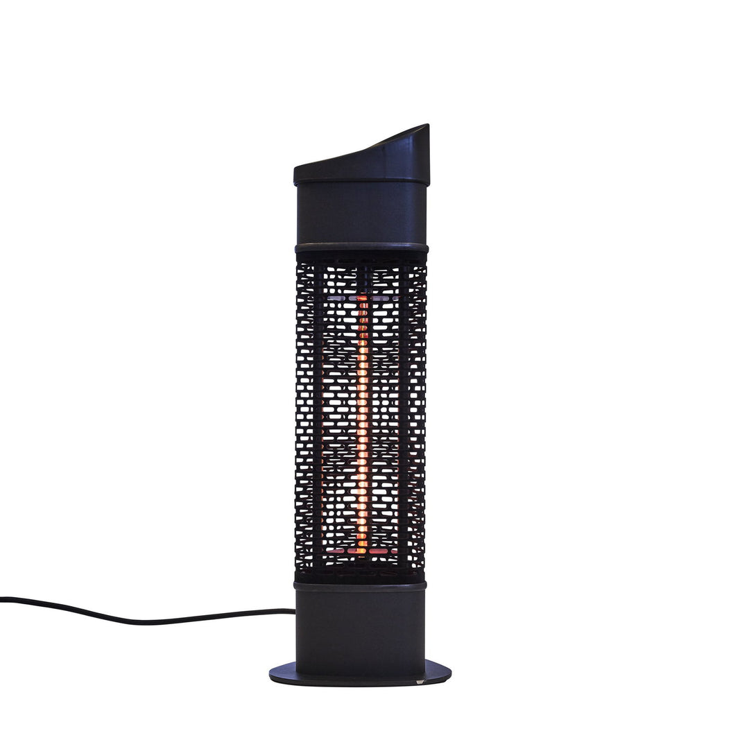Produktbillede af HORTUS terrassevarmer under bord-model 1200 W GT sort på tilbud i høj kvalitet