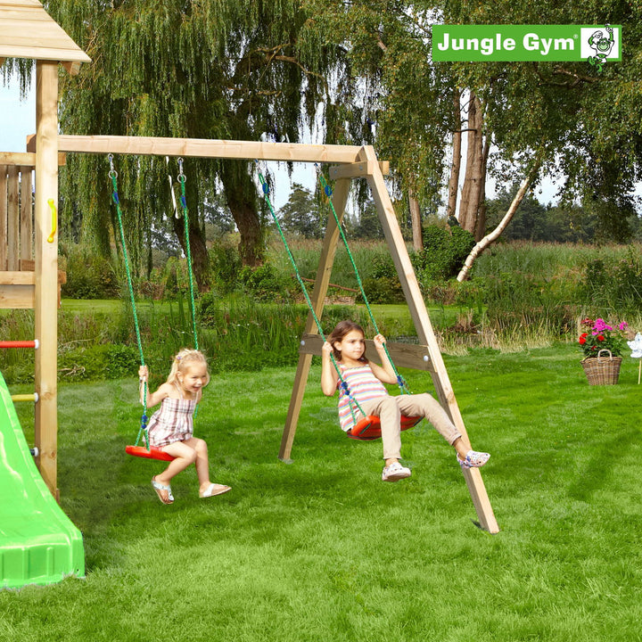 Produktbillede af Jungle Gym Swing modul X'tra komplet på tilbud i høj kvalitet