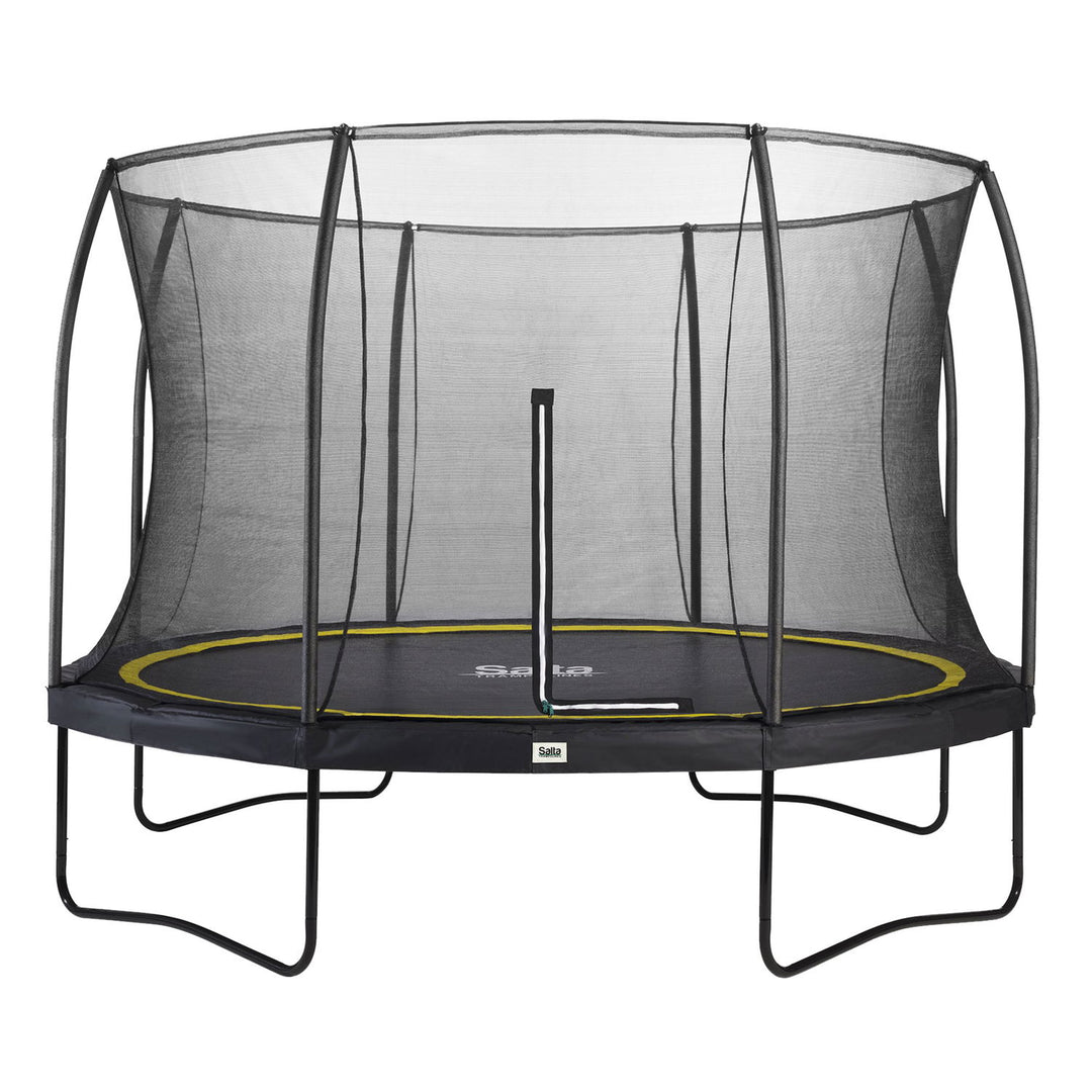 Produktbillede af Salta Trampolin Comfort Edition Ø396 cm sort inkl. sikkerhedsnet på tilbud i høj kvalitet