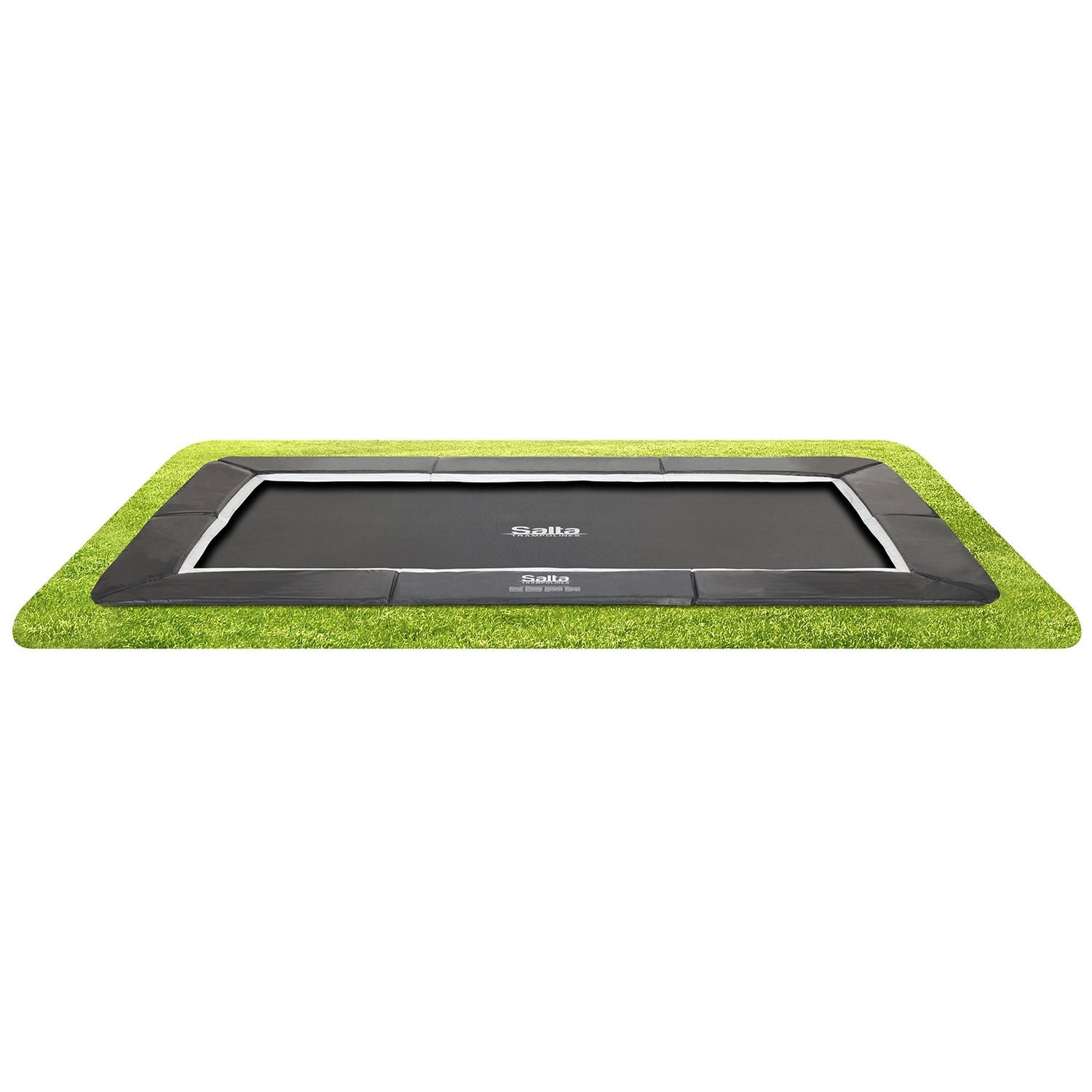 Produktbillede af Salta Trampolin Royal Baseground Sport 305x214 cm sort på tilbud i høj kvalitet