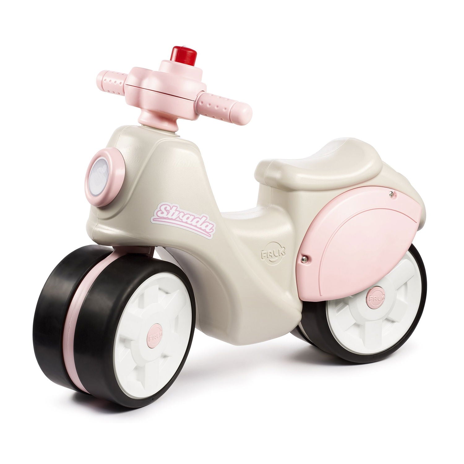 Produktbillede af FALK Strada første års scooter cremfarvet og rosa på tilbud i høj kvalitet