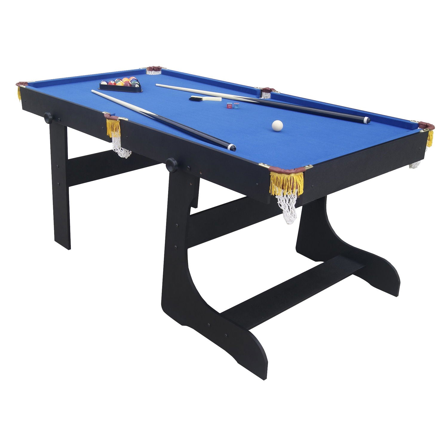 Produktbillede af NORDIC Games poolbord 6ft sammenklappeligt 78,7x91,4x182,9 cm på tilbud i høj kvalitet