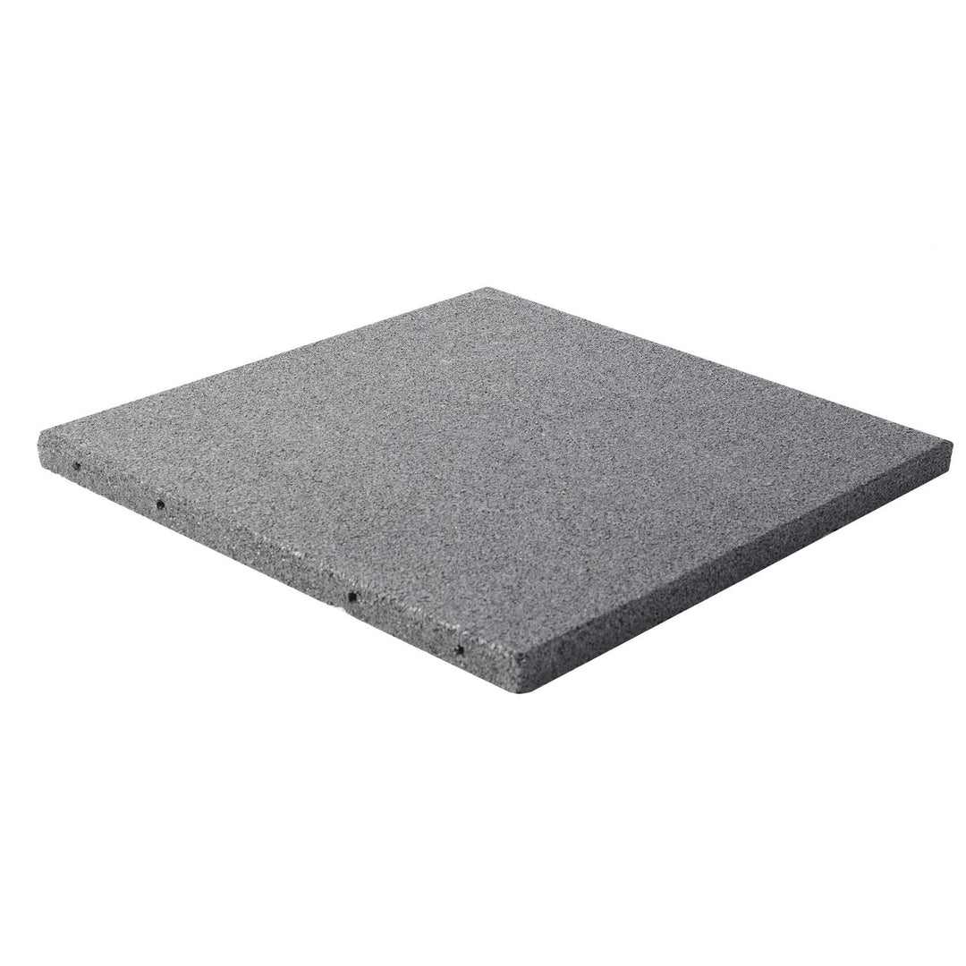 Produktbillede af NORDIC PLAY active gummiflise 50 x 50 x 3 cm grå 30 m2 120 stk. på tilbud i høj kvalitet