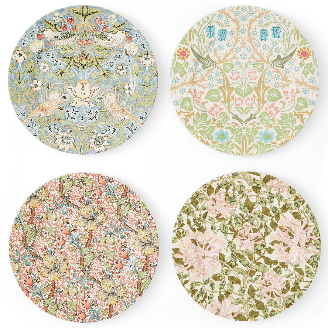 Spode Spode Tallerken 20 cm. 4 stk. multi ❤ produktbillede (Tallerkener)