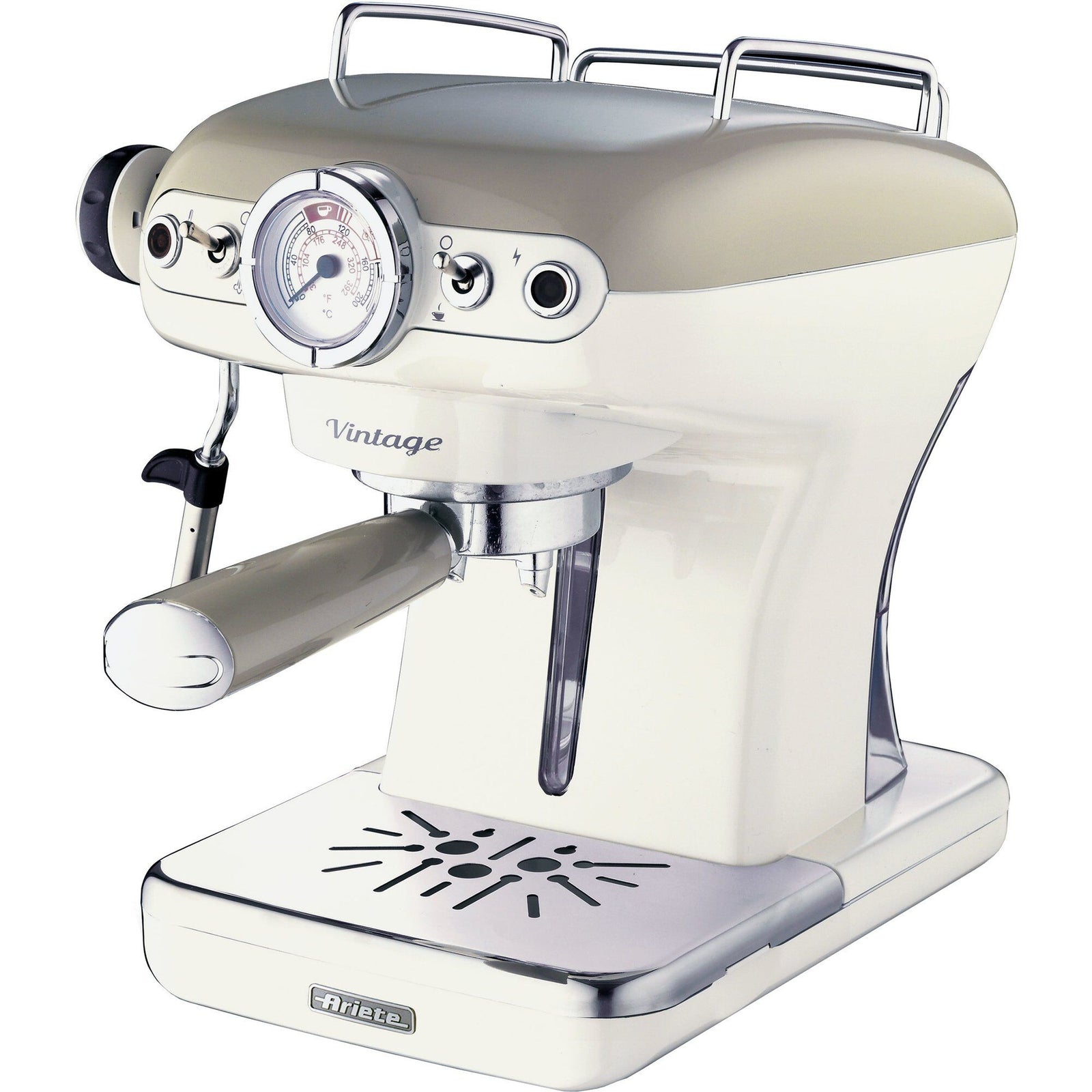 Ariete Ariete Espressomaskine beige ❤ frontbillede (Espressomaskiner)