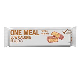 Produktbillede af Nupo meal bar toffee crunch 60g. på tilbud