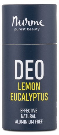 Detaljeret produktbillede af Nurme Deodorant Lemon Eucalyptus 80g. på tilbud
