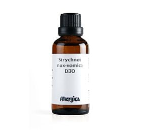 Produktbillede af Allergica Nux vomica D30 50 ml. på tilbud