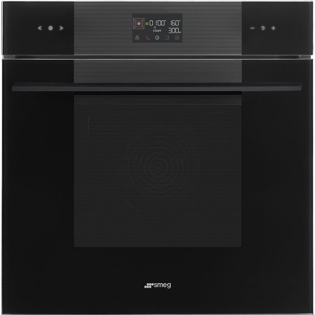 Smeg Smeg SO6102M2B3 SpeedwaveXL kombimikrobølgeovn 68 liter, sort – billede i brug (Kombinationsovn)