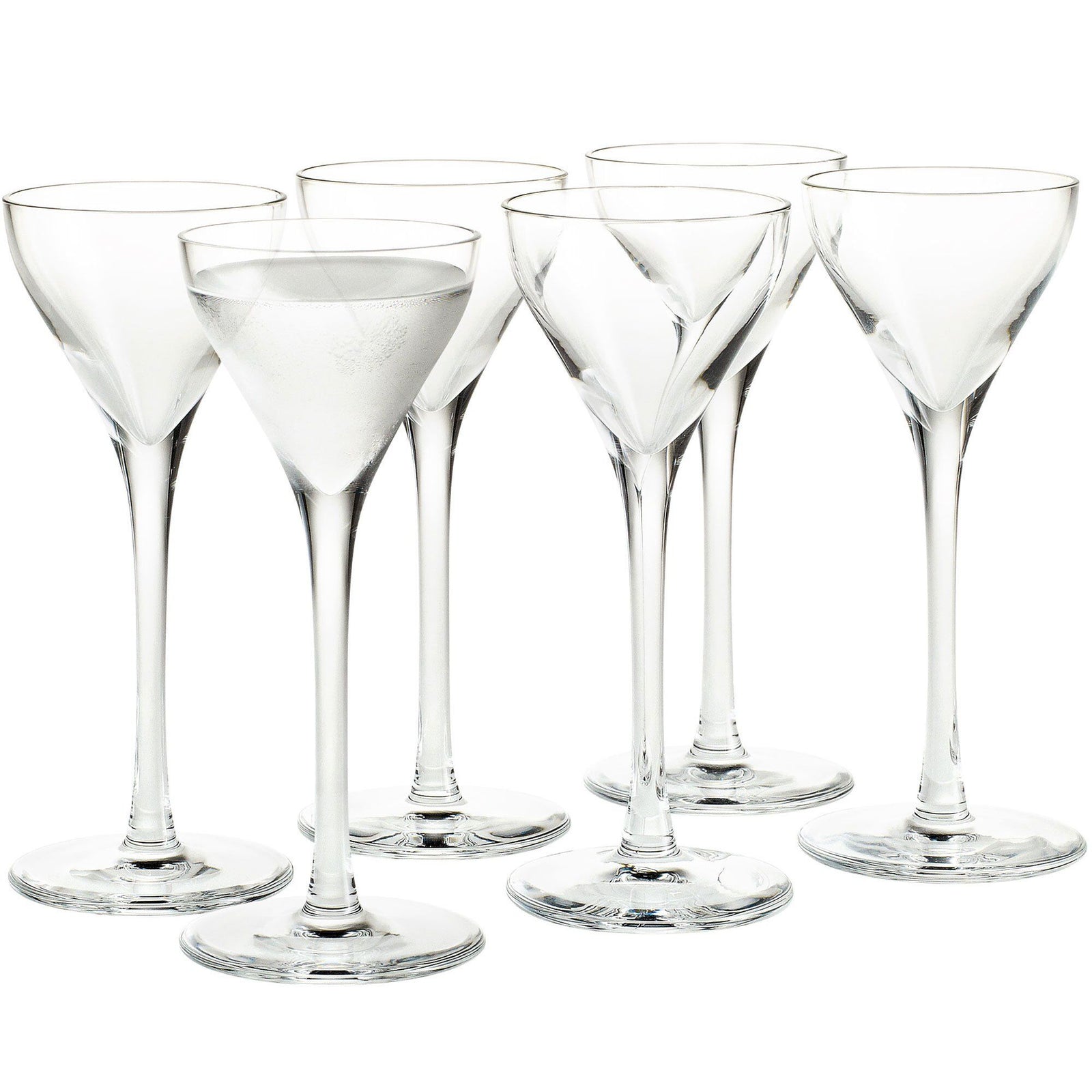 Holmegaard Holmegaard Cabernet Snapseglas Klar 4,5 cl. 6 stk. – produktvisning (Snapseglas)