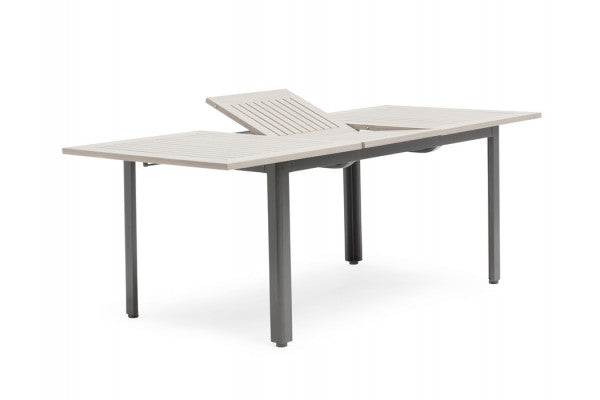 Produktbillede af Nydala Havebord 90x150/200 cm Lys Grå på tilbud i høj kvalitet